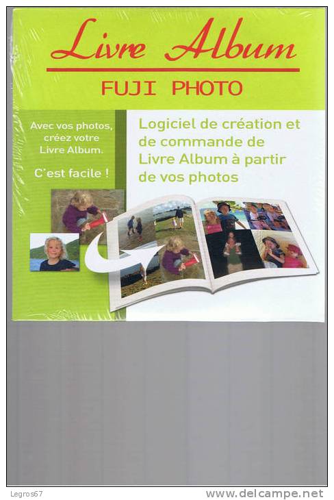 CD ROM LIVRE ALBUM FUJI PHOTO - CD