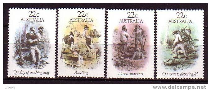 PGL - AUSTRALIE Yv N°735/38 ** - Nuevos