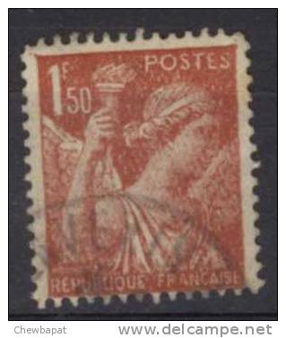 France 1939 - Y & T - Oblitéré - N°  435 Iris 1,50 - 1939-44 Iris