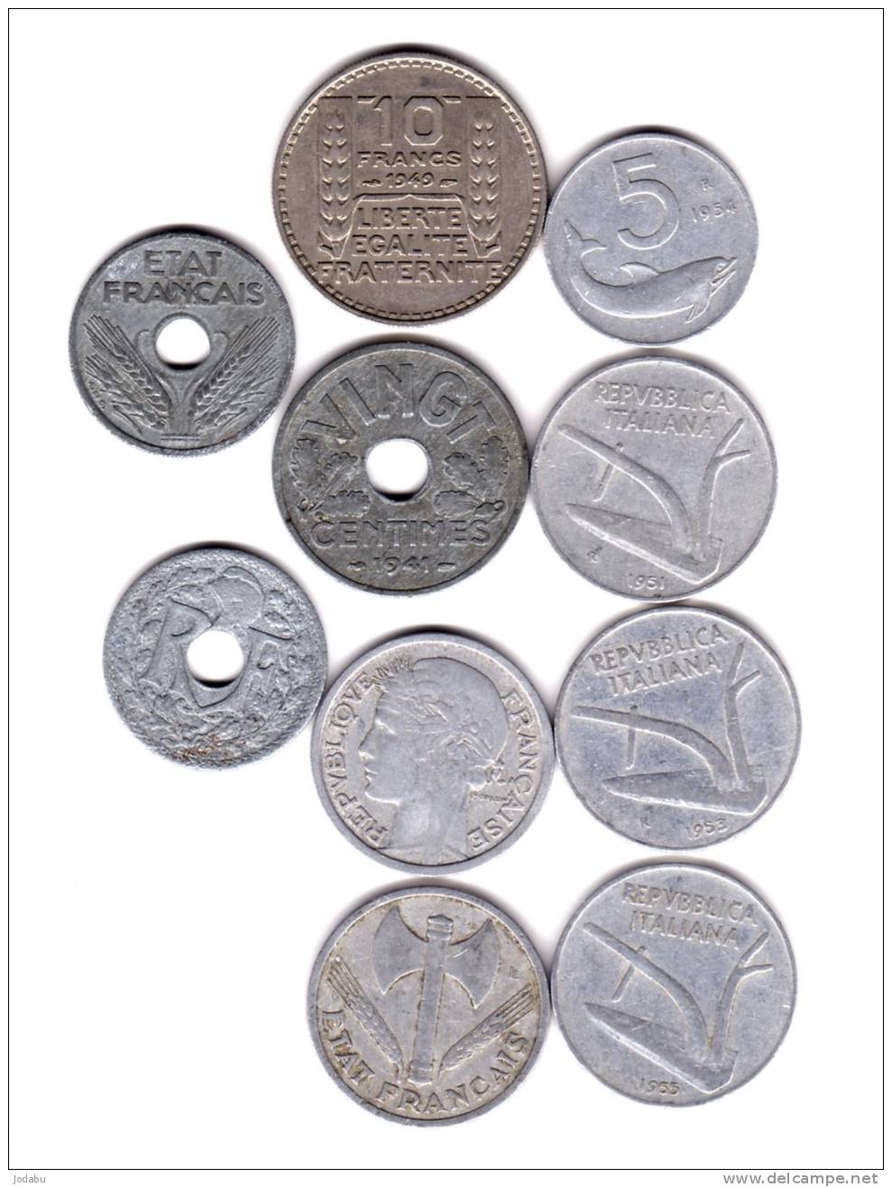 10 Pieces Du Monde (france 6) (italie 4) - Sonstige – Europa