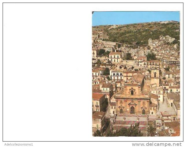 17924)cartolina Illustratoria  Modica -  Panorama - Modica