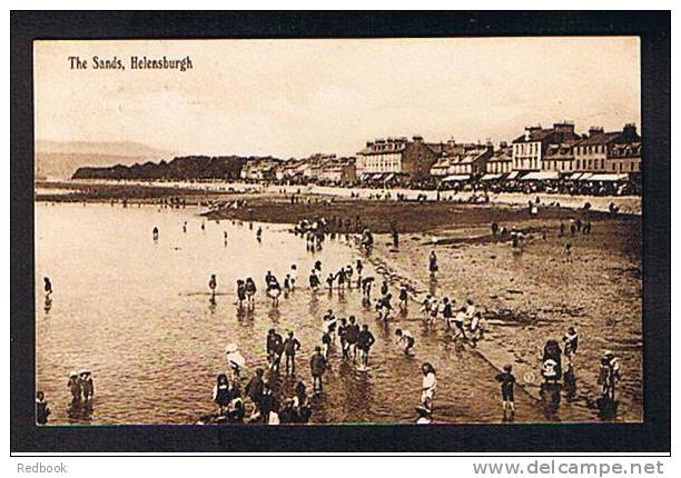 1912 Postcard Helensburgh Dunbartonshire Scotland Superb Postmark - Ref 309 - Dunbartonshire