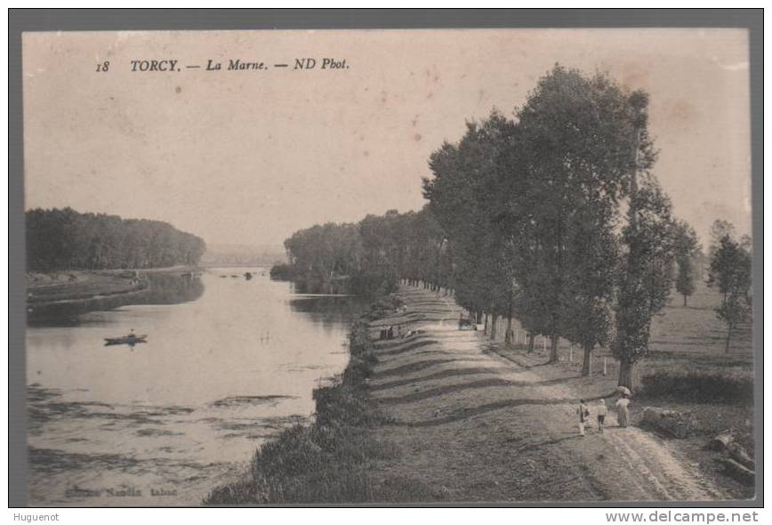 B - CARTE POSTALE - 77 - TORCY - LA MARNE - - Torcy