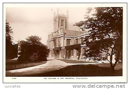 THE COLLEGE & WAR MEMORIAL. CHELTENHAM - Cheltenham