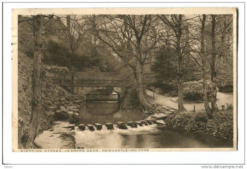 ANGLETERRE NEWCASTLE ON TYNE STEPPING STONES JESMOND DENE - Newcastle-upon-Tyne