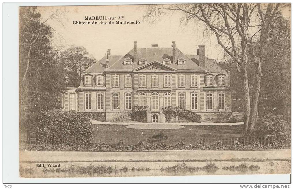 CpF0678 - MAREUIL Sur AY - Chateau Du Duc De Montebello - (51 - Marne) - Mareuil-sur-Ay