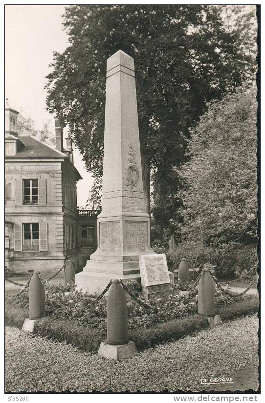 CPSM LIANCOURT LE MONUMENT AUX MORTS - Liancourt
