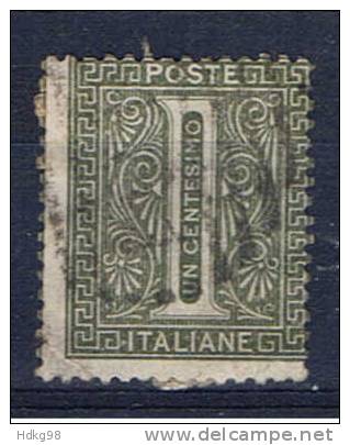 I Italien 1863 Mi 23 Ziffernmarke - Used