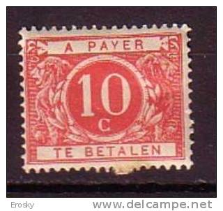 L0207 - BELGIE BELGIQUE TAXE Yv N°13 * - Timbres