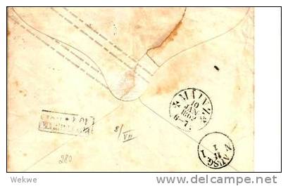 THT002a/ THURN & TAXIS -  Lang-Schwalbach (207) Auf U 6 B - Lettres & Documents