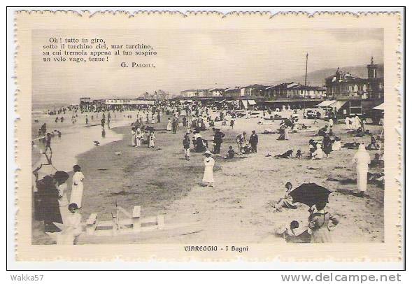 M1255- VIAREGGIO I BAGNI - F.P. NON VIAGGIATA - ITALY ITALIE ITALIEN - Viareggio