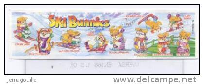 KINDER - Ski Bunnies - Lucas Pasdechance - Figurine Avec Bpz * - Monoblocs