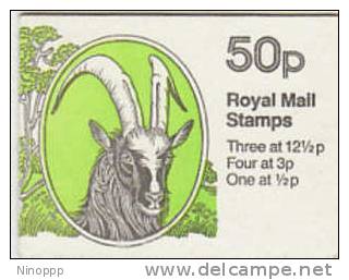 Great Britain -Rare Farms Animals Bagot Goat 50p Booklet - Libretti