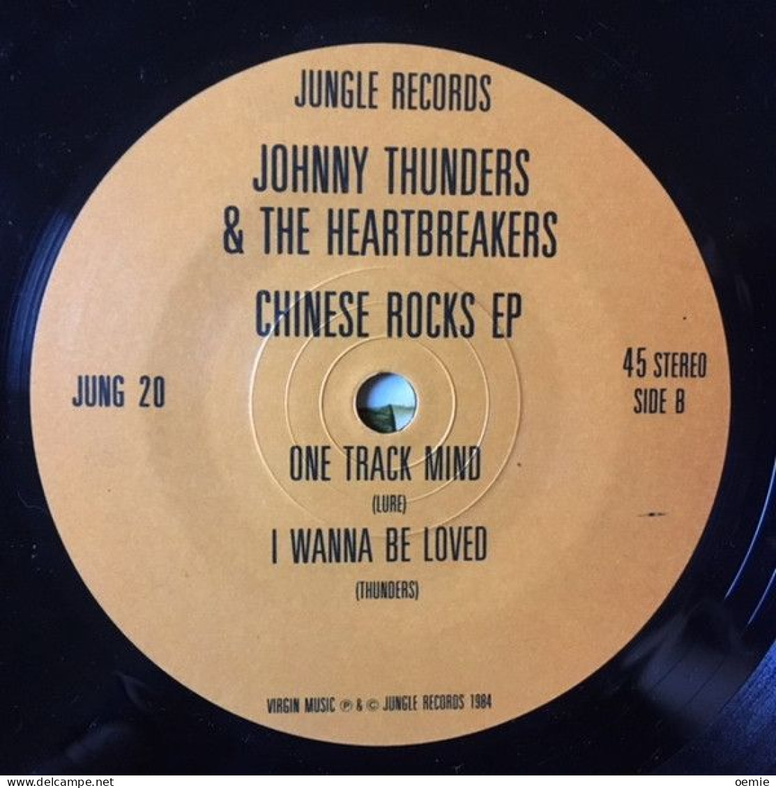 JOHNNY  THUNDERS  &  THE  HEARTBREAKERS    CHINESE  ROCKS - 45 Rpm - Maxi-Singles