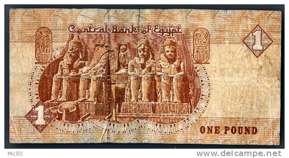 Egypte Billet 1 Livre - Egypt