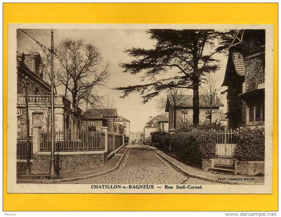 CHATILLON -sous-BAGNEUX - Rue Sadi-Carnot - Châtillon