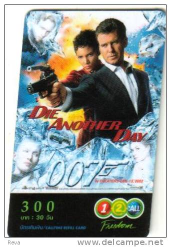 THAILAND 300 BAHT   "DIE ANOTHER DAY"  GUN  WOMAN  MOVIE FILM     READ DESCRIPTION !! - Thailand