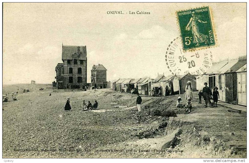 80 - ONIVAL - La Plage Et Les Cabines - Villa - Onival