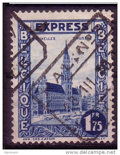 BELGIE BELGIQUE COB 292C Cote 0.30€ HAL N°3 - HALLE - 1929-1937 Lion Héraldique