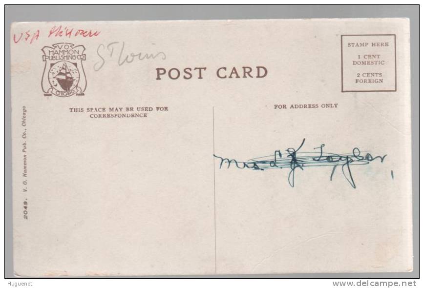 B - CARTE POSTALE - ETATS-UNIS - U.S.A - MISSOURI - ST LOUIS - - St Louis – Missouri