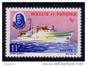 Wallis Et Futuna - Yvert N° 171 Neuf ** (MNH) - Bateau - Boat - Schiff - Unused Stamps