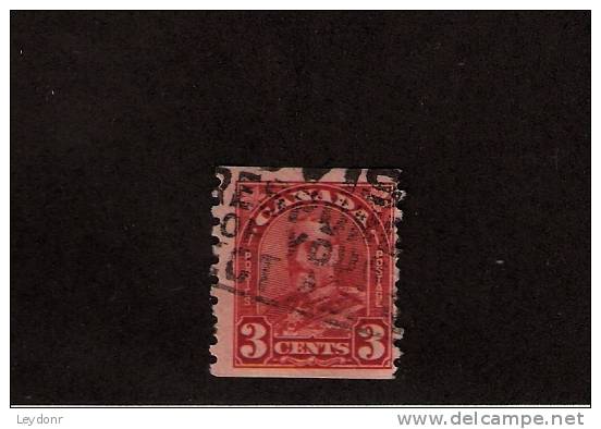Canada - King George V - Coil Stamp - Scott # 183 - Usados