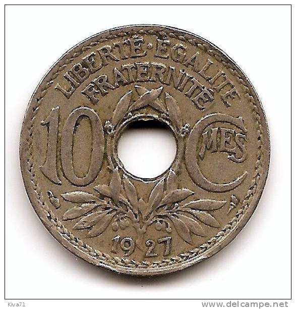 10 Centimes 1927   TTB - 10 Centimes