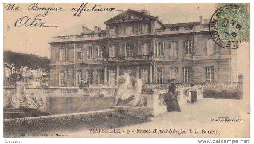 MARSEILLE - Musée D'Archeologie - Parc Borely - Cpa Phot Haudouin- Paypal Sans Frais - Museums