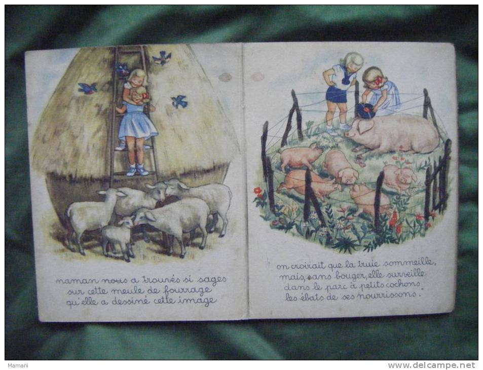 Bibiche Et Francois A La Ferme Par Blanchard-12 Pages Cartonnees-- - Other & Unclassified