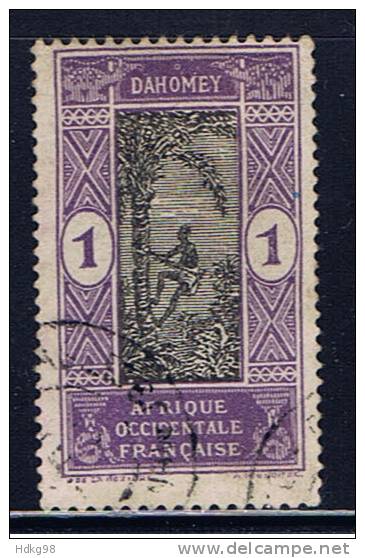 DY+ Dahomey 1913 Mi 42 Ölpalm-Ernte - Gebraucht