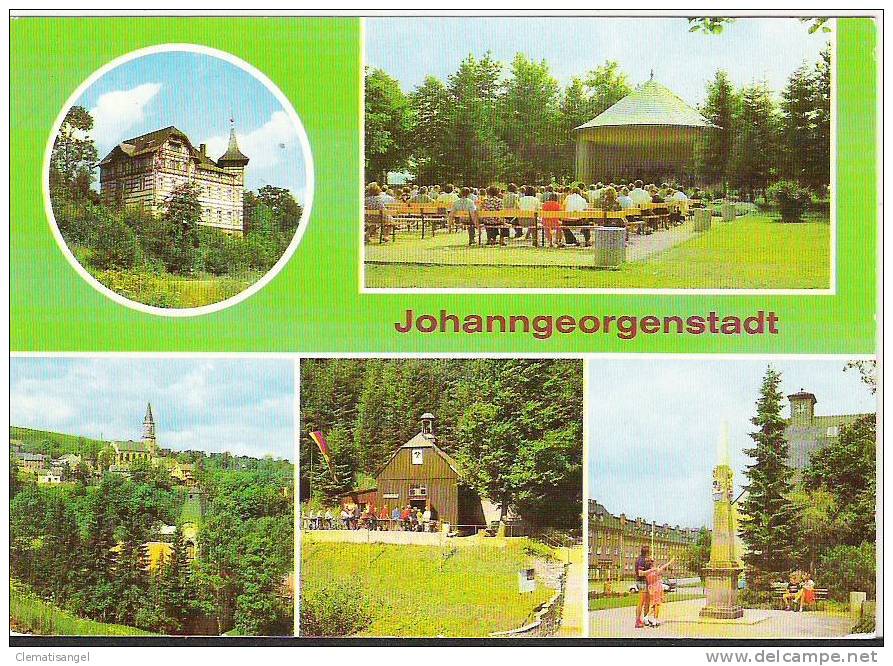 TOP!! JOHANNGEORGENSTADT * 5 VERSCHIEDENE ANSICHTEN ZU DDR ZEIT *!! - Johanngeorgenstadt