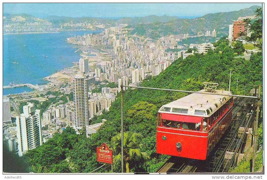 Hong Kong Peak Tramway (tram) 1978 - Seilbahnen