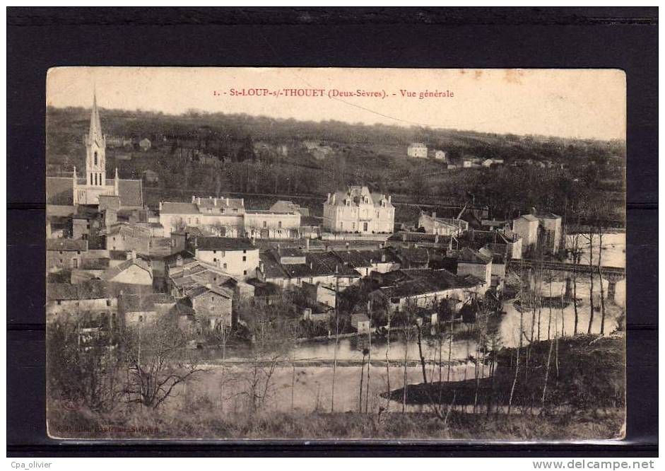 79 ST LOUP THOUET (Lamairé) Vue Générale, Ed Gautreau 1, 1905 - Saint Loup Lamaire