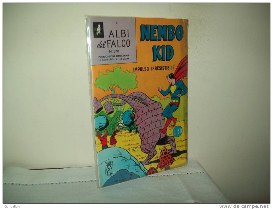 Albi Del Falco "Nembo Kid (Mondadori 1963)  N. 378 - Super Héros