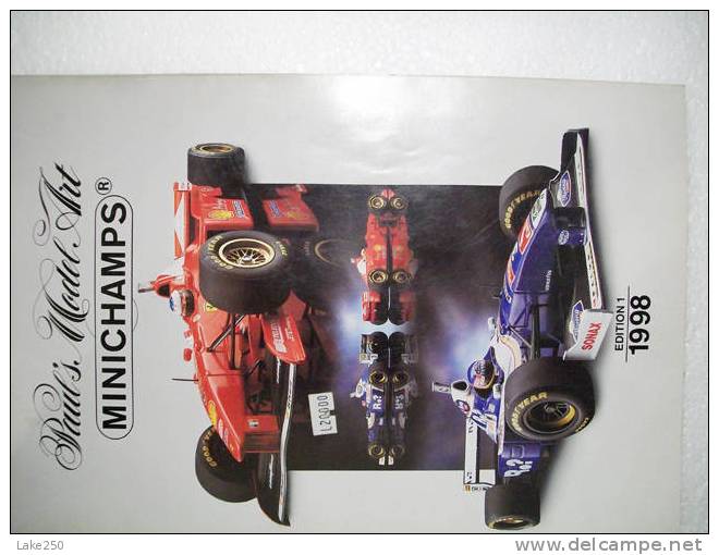 CATALOGO MINICHAMPS 1998 - Duitsland