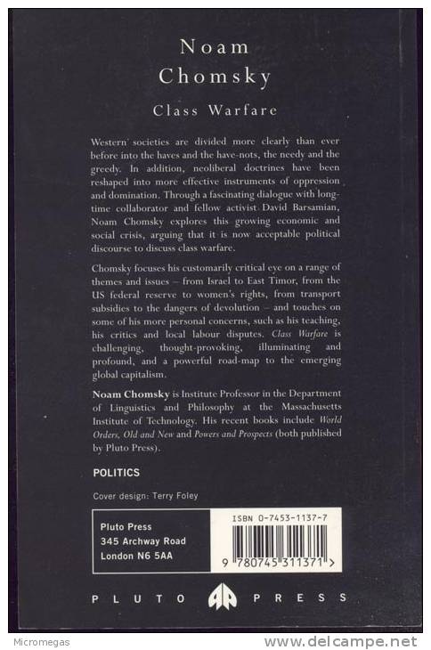Noam Chomsky : Class Warfare - 1950-Now