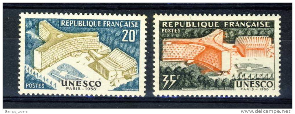 FRANCE MNH** YVERT 1177/78 UNESCO - UNESCO