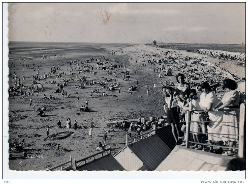 Cpsm 80 SOMME Onival  LA PLAGE - Onival