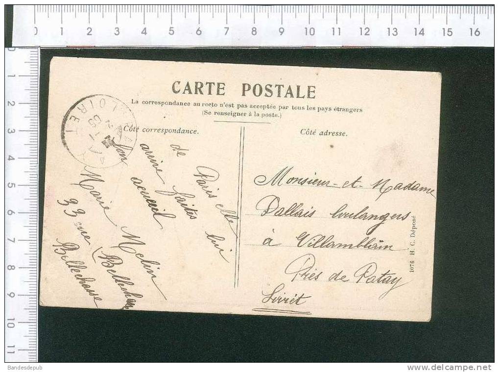 Très Jolie Carte  Signée Dorival Porte Bonheur Enfant Houx - Dorival