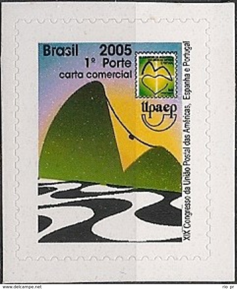 BRAZIL - 19th UPAEP CONGRESS (SELF-ADHESIVE) 2005 - MNH - Unused Stamps