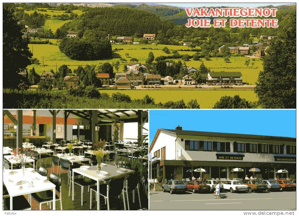 CP Rendeux-Haut Vakantiegenot  Joie Et Detente Café-restaurant  Cachet La Roche En Ardenne - Rendeux