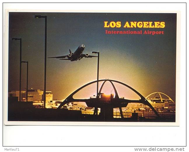 USA Los Angeles Aeroporto Airport Card New - Los Angeles