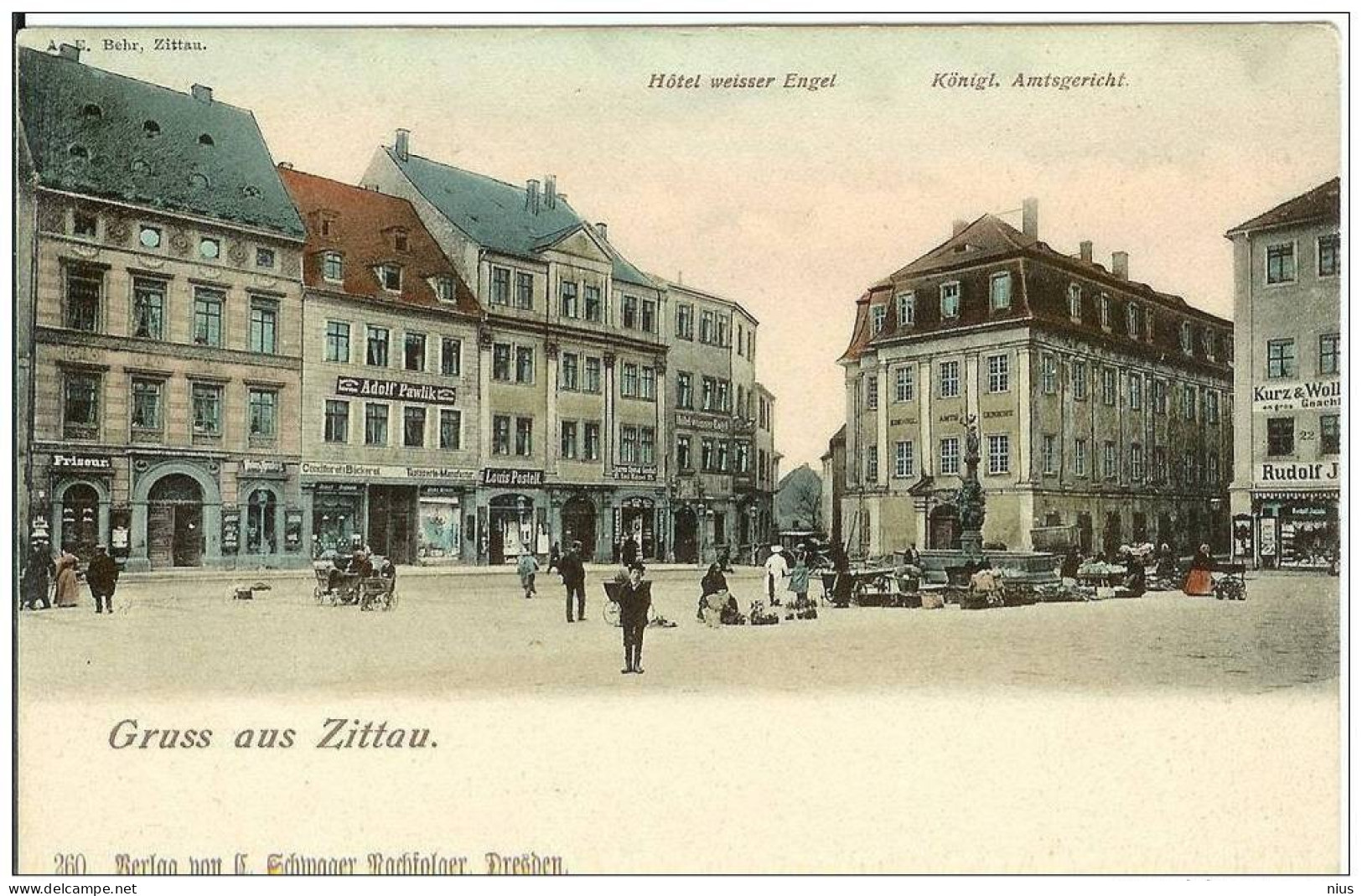 Germany Deutschland 1902 Alemagne Zittau - Zittau