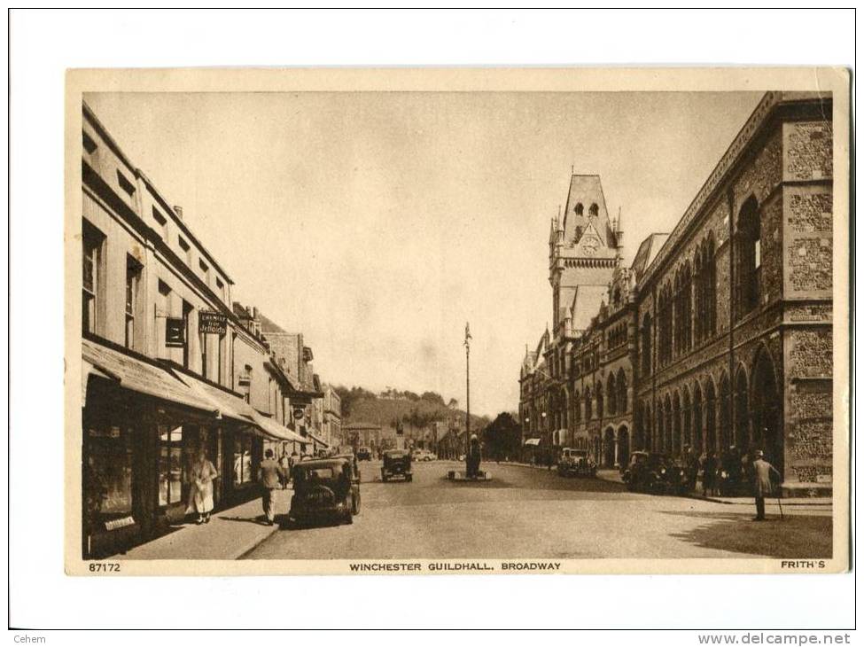 ANGLETERRE WINCHESTER GUILDHALL BROADWAY - Winchester