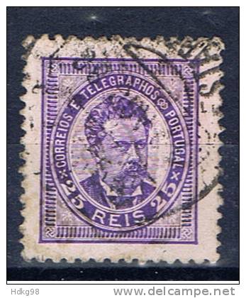 P Portugal 1884 Mi 63a Königsporträt - Used Stamps