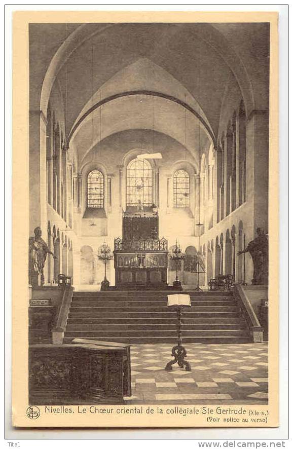 C9813 - Nivelles - Le Choeur Oriental De La Collégiale Ste Gertrude - Nijvel