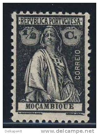 Mocambique  Mozambique 1921/1922 Mi 154yC * Black / 12:11½ - "Ceres"Roman Godess Of Agriculture, Grain Crops / Landwirts - Mythologie