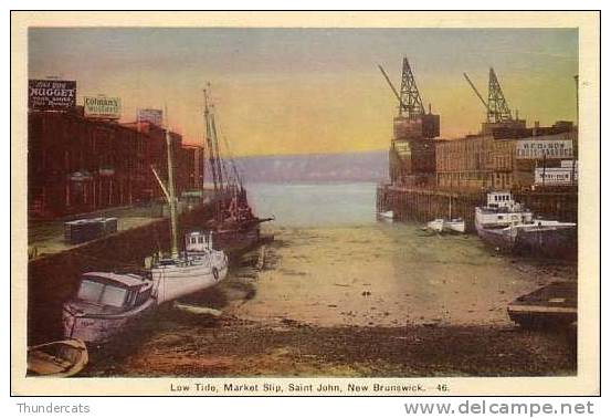 LOW TIDE MARKET SLIP SAINT ST JOHN NEW BRUNSWICK 46 - St. John