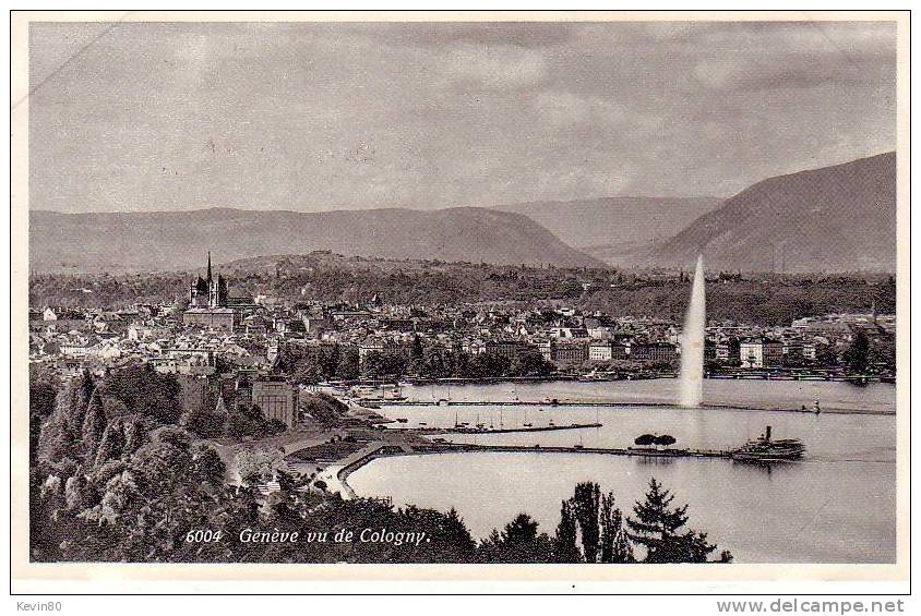 SUISSE GE GENEVE Vu De Cologny - Cologny