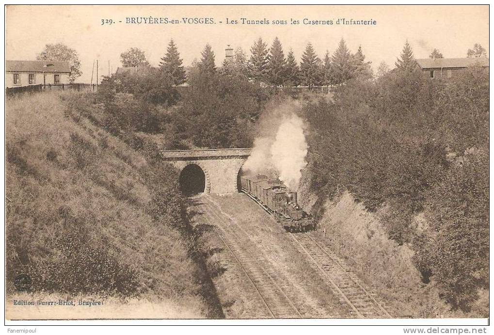 BRUYERES-EN-VOSGES .  Les Tunnels Sous Les Casernes D'Infanterie - Bruyeres